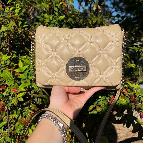 KATE SPADE Maryanne Quilted Turnlock Crossbody Bag Kitt - Picture 8 of 13